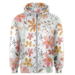 Flowers-107 Men s Zipper Hoodie