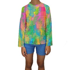 Pixel-79 Kids  Long Sleeve Swimwear