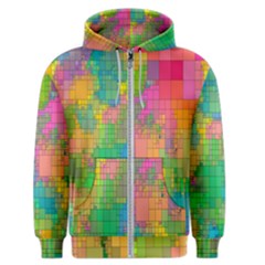 Pixel-79 Men s Zipper Hoodie