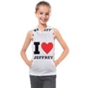 I love jeffrey Kids  Sleeveless Hoodie View1