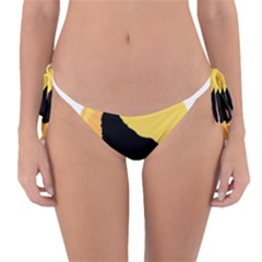 Wolf Wild Animal Night Moon Reversible Bikini Bottoms by Semog4