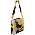 Wolf Wild Animal Night Moon Cross Body Office Bag View2