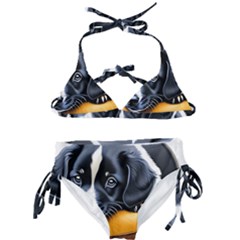 Dog Animal Cute Pet Puppy Pooch Kids  Classic Bikini Set by Semog4