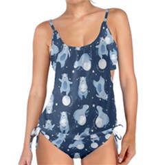 Bear Pattern Patterns Planet Animals Tankini Set by Semog4