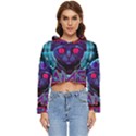 Gamer Life Women s Lightweight Cropped Hoodie View1