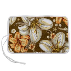 Flowers Pattern Floral Patterns Decorative Art Pen Storage Case (s) by Semog4