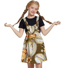 Flowers Pattern Floral Patterns Decorative Art Kids  Apron Dress