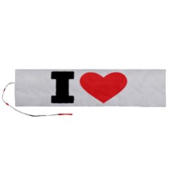 I Love Ronald Roll Up Canvas Pencil Holder (l) by ilovewhateva