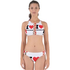 I Love George Perfectly Cut Out Bikini Set by ilovewhateva