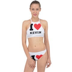 I Love Kevin Racer Front Bikini Set by ilovewhateva