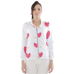 Hearts-36 Women s Windbreaker by nateshop