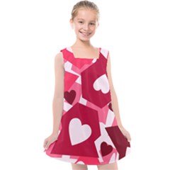 Pink-17 Kids  Cross Back Dress by nateshop