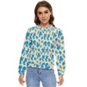 Rose-blue Women s Long Sleeve Raglan Tee View1