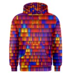 Geometric Pattern Colorful Fluorescent Background Men s Core Hoodie