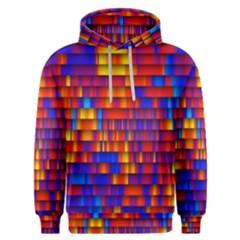 Geometric Pattern Colorful Fluorescent Background Men s Overhead Hoodie by Jancukart