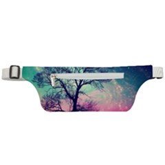 Tree Abstract Field Galaxy Night Nature Active Waist Bag by Jancukart