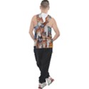 Cats Watercolor Pet Animal Mammal Men s Sleeveless Hoodie View2