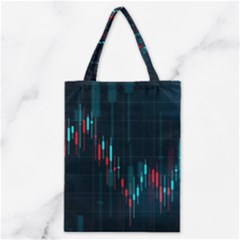 Flag Patterns On Forex Charts Classic Tote Bag by Semog4