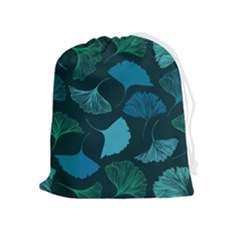 Pattern Plant Abstract Drawstring Pouch (xl) by Semog4