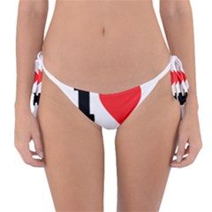 I Love James Reversible Bikini Bottoms by ilovewhateva