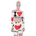 I love thomas Off Shoulder Top with Mini Skirt Set View1