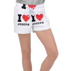 I Love Joseph Women s Velour Lounge Shorts by ilovewhateva