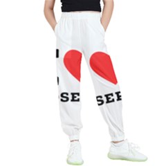 I Love Joseph Kids  Elastic Waist Pants by ilovewhateva