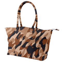 Abstract Camouflage Pattern Canvas Shoulder Bag by Jack14