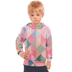 Background Geometric Triangle Kids  Hooded Pullover by Semog4