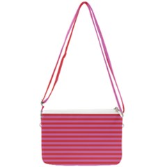 Stripes-striped-design-pattern Double Gusset Crossbody Bag