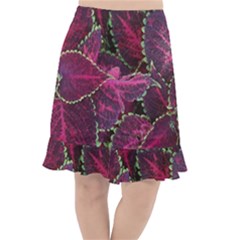 Abstract Beautiful Beauty Bright Fishtail Chiffon Skirt by Semog4