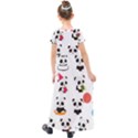 Giant Panda Bear Cuteness Kids  Short Sleeve Maxi Dress View2