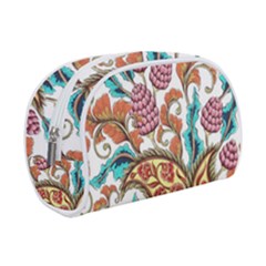 Flowers Pattern Texture White Background Paisley Make Up Case (small)