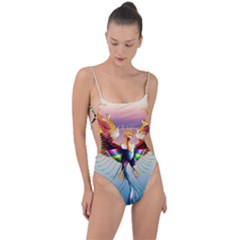 Picsart 23-05-08 19-20-32-181 Tie Strap One Piece Swimsuit by DeSine