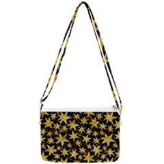 Shiny Glitter Stars Double Gusset Crossbody Bag by Salman4z