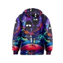Rick And Morty In Outer Space Kids  Pullover Hoodie View2