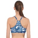 Waves Aesthetics Illustration Japanese Basic Training Sports Bra View2