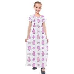 Kid’s Clothes Kids  Short Sleeve Maxi Dress by SychEva