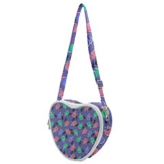 Nail Polish Heart Shoulder Bag by SychEva