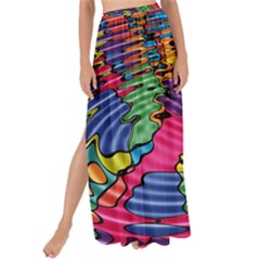 Waves Particles Vibration Atom Physics Technology Maxi Chiffon Tie-up Sarong by Jancukart