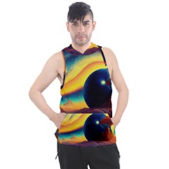 Surrealist Fantasy Dream Nature Men s Sleeveless Hoodie by Jancukart