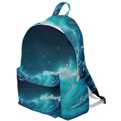 Tsunami Waves Ocean Sea Nautical Nature Water 7 The Plain Backpack by Jancukart