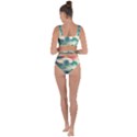 Storm Tsunami Waves Ocean Sea Nautical Nature 2 Bandaged Up Bikini Set  View2