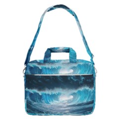 Thunderstorm Storm Tsunami Waves Ocean Sea Macbook Pro 16  Shoulder Laptop Bag