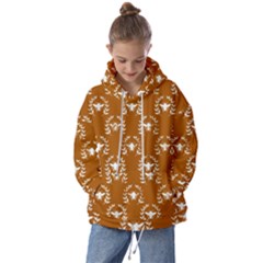 Brown Golden Bees Kids  Oversized Hoodie by ConteMonfrey