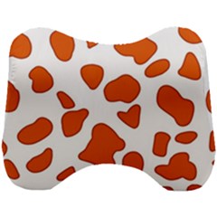 Orange Cow Dots Head Support Cushion by ConteMonfrey