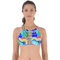 Crazy Pop Art - Doodle Buddies  Perfectly Cut Out Bikini Top by ConteMonfrey