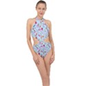 Manicure Nail Halter Side Cut Swimsuit View1