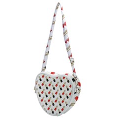 Nails Manicured Heart Shoulder Bag by SychEva
