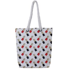 Nails Manicured Full Print Rope Handle Tote (small) by SychEva